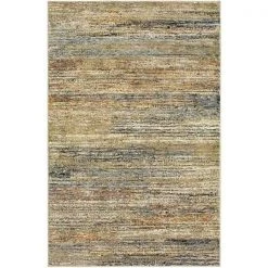 Oriental Weavers A8037J058100ST 1 ft. 10 in. x 3 ft. 2 in. Rectangle Atlas Area Rug; Gold & Green