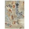 Oriental Weavers E8043K058100ST 1 ft. 10 in. x 3 ft. 2 in. Evolution Contemporary Area Rug; Beige -Rugs&Mats Official Shop Unbeatablesale20Inc SPHX14180xx650xx8844d0