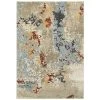 Oriental Weavers E8043K160230ST 5 ft. 3 in. x 7 ft. 3 in. Evolution Contemporary Area Rug; Beige -Rugs&Mats Official Shop Unbeatablesale20Inc SPHX14183xx1200xx23f59d