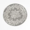 Saro Lifestyle SARO 3517.PW15R 15 in. Round Beaded Design Placemats pewter - Set of 4 -Rugs&Mats Official Shop Unbeatablesale20Inc SR2919xx650xx91d16e
