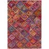 Surya RWS6202-1616 18 in. Rainbow Shag Bohemian & Global Sample Area Rug - Multicolor