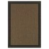 Balta Group 259978 5 x 7 ft. Brown & Black Border Outdoor Rug