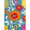 Ricki'S Rugs Daisy Flowers Kids Rug; Blue - 5 x 7 ft. -Rugs&Mats Official Shop Unbeatablesale20Inc WLLW051xx650xx725e31