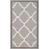 Well Woven 6518-2S Brooklyn Trellis Modern Non Slip Washable Rug; Grey - 1 ft. 8 in. x 5 ft. -Rugs&Mats Official Shop Unbeatablesale20Inc WLLW068xx650xx15d009