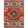 Well Woven TU-100-4 Tulsa Lea Crimson Traditional Southwestern Area Rug - 3 ft. 11 in. x 5 ft. 3 in. -Rugs&Mats Official Shop Unbeatablesale20Inc WLLW1031xx650xx379c6b