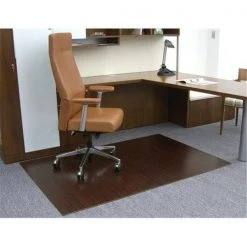 Anji Mountain AMB24002 48 x 72 Inch Bamboo Roll-Up - 0.25 Inch Thick - No Tongue - Dark Cherry