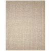 Anji Mountain Bamboo Rug Co. AMB0308-0046 4Ft X 6Ft Zatar Ribbed Loop Pile Natural Wool and Jute Rug