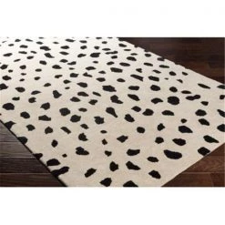 Artistic Weavers STLA2443-6RD 6 ft. Round Stella Dalmation Hand Tufted Area Rugs