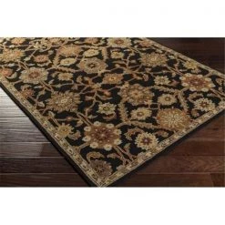 Artistic Weavers AWMD2073-238 Middleton Victoria Runner Hand Tufted Area Rug; Black - 2 ft. 3 in. x 8 ft.
