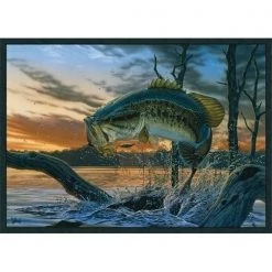 Associated Weavers Custom Printed Rugs STRIKE KING Strike King Wildlife Rug