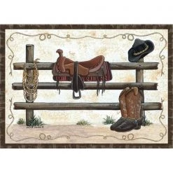 Associated Weavers Custom Printed Rugs WESTERN Western Rug