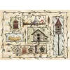 Associated Weavers Custom Printed Rugs BIRD HOUSES Bird Houses Rug