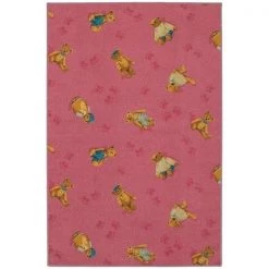 Associated Weavers Custom Printed Rugs PLUSHY BEAR Plushy Bear Kids Corner Play Rug