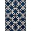 Central Oriental 2307PN58.084 Terrace Tropic 084 Dolliver 100 Percent Heat Set Polypropylene Rug; Sapphire & Snow - 5 ft. x 7 ft. 3 in. -Rugs&Mats Official Shop Unbeatablesale20Inc cnor3613xx650xx74e72e