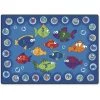 Carpets For Kids 6813 Fishing for Literacy 3.83 ft. x 5.42 ft. Rectangle Carpet -Rugs&Mats Official Shop Unbeatablesale20Inc cpfk022xx650xxcb94e7