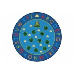 Carpets For Kids 2406 Hip Hop to the Top 6 ft. Round Carpet