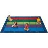 Carpets For Kids 8612 Colorful Places Seating 7.5 ft. x 12 ft. Rectangle Rug