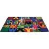 Carpets For Kids 9712 Hide n Seek ABC 7.5 ft. x 12 ft. Rectangle Rug -Rugs&Mats Official Shop Unbeatablesale20Inc cpfk226xx1200xx0277a1