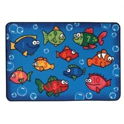 Carpets for Kids 36.27 Something Fishy Rug 3 ft. x 4.5 ft.