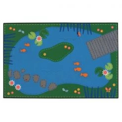 Carpets for Kids 48.06 Tranquil Pond 4 ft. x 6 ft.