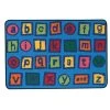 Carpets for Kids 48.09 Alphabet Blocks Rug 4 ft. x 6 ft.