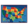 Carpets for Kids 48.95 USA Map 4 ft. x 6 ft.