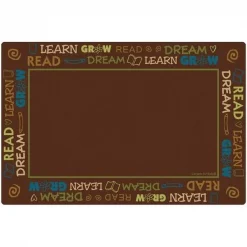 Carpets for Kids 25724 Read to Dream Border Rug - Nature