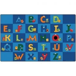 Carpets for Kids 6212 Reading Letters Library Rug