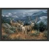 Custom Printed Rugs Last Glance The Mule Deer Mule Deer Sensing Danger Rugs -Rugs&Mats Official Shop Unbeatablesale20Inc cpr59xx650xx9fbb2f