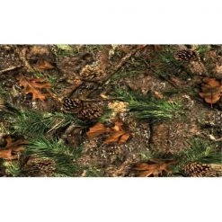 Custom Printed Rugs Mixed Pine Pine Cones and Autum Leaves Door Mat