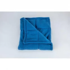 Covered in Comfort 102B Weighted Blanket; Blue - Medium