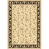 Dynamic Rugs LE2458017190 Legacy 2 x 3.6 58017-190 Rug - Ivory-Black -Rugs&Mats Official Shop Unbeatablesale20Inc dncrg1369xx650xx0e363d