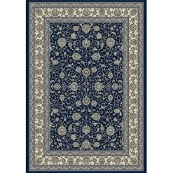 Dynamic Rugs DynamicRugs AN46571203464 57120 Ancient Garden Collection 3.11 x 5.7 in. Traditional Rectangle Rug; Blue & Ivory