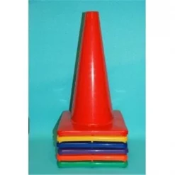 Everrich Industries EVB-0033 Vinyl Cones - 28 in. H - square base
