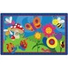 Flagship Carpets CE419-28W Rectangle Cutie Bugs; 5 ft. x 8 ft. -Rugs&Mats Official Shop Unbeatablesale20Inc flgc309xx650xx667a73