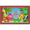 Flagship Carpets CE418-12W Rectangle Cutie Jungle Carpet; 3 ft. x 5 ft. -Rugs&Mats Official Shop Unbeatablesale20Inc flgc310xx650xx82e143
