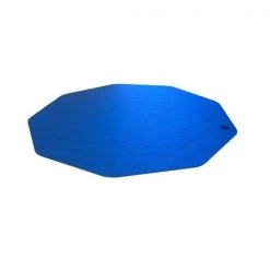 Floortex Usa FloortexUSA FC111001009RBL Cleartex 9Mat Ultimat Polycarbonate Cobalt Blue Chairmat For Low & Medium Pile Carpets