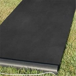Partypros Black Aisle Runner