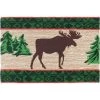 Homefires Rugs PY-JVP013 Moose In Pine Forest Area Rug - 22 x 34 in. -Rugs&Mats Official Shop Unbeatablesale20Inc hmfr1155xx650xx4159d8