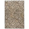 Perfectpillows 2 ft. 7 in. x 3 ft. 11 in. Dulcet Leopard Area Rug - Black