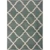 Infinity Home 21067 7 ft. 10 in. x 10 ft. 6 in. Sydney Lulus Lattice Area Rug - Light Blue -Rugs&Mats Official Shop Unbeatablesale20Inc ifnt1302xx650xx3903fe
