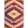 Infinity Home 84807 8 ft. 2 in. x 9 ft. 10 in. Miami Alamo Southwestern Area Rug - Red -Rugs&Mats Official Shop Unbeatablesale20Inc ifnt1309xx650xxa1eecb