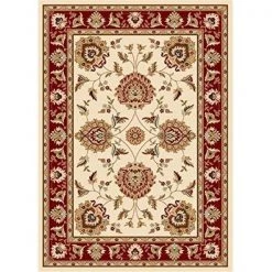 Infinity Home 36027 7 ft. 10 in. x 10 ft. 6 in. Timeless Abbasi Traditional Area Rug - Ivory