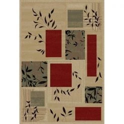 Infinity Home 547323 Barclay Hannover 2 ft. 3 in. x 3 ft. 11 in. Rectangular Area Rug in Ivory