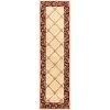 Infinity Home 36222 2 ft. 3 in. x 7 ft. 3 in. Timeless Fleur De Lis Runner Area Rug - Ivory -Rugs&Mats Official Shop Unbeatablesale20Inc ifnt1388xx650xxe82787