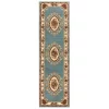 Infinity Home 36362L 2 ft. 7 in. x 12 ft. Timeless Le Petit Palais Traditional Runner Area Rug - Light Blue -Rugs&Mats Official Shop Unbeatablesale20Inc ifnt1492xx650xx710ff6