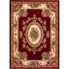 Infinity Home 36303 2 ft. 3 in. x 3 ft. 11 in. Timeless Le Petit Palais Traditional Area Rug - Red -Rugs&Mats Official Shop Unbeatablesale20Inc ifnt1497xx650xx5438cc
