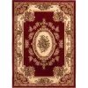 Well Woven 36308 Timeless Le Petit Palais Rug; Red - 9 ft. 2 in. x 12 ft. 6 in.