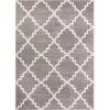 Well Woven 21072 Sydney Lulus Lattice Rug; Grey - 2 ft. 3 in. x 7 ft. 3 in.