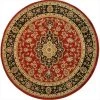 Infinity Home 541000 Barclay Medallion Kashan 5 ft. 3 in. Round Area Rug in Red -Rugs&Mats Official Shop Unbeatablesale20Inc ifnt239xx1200xx70facb